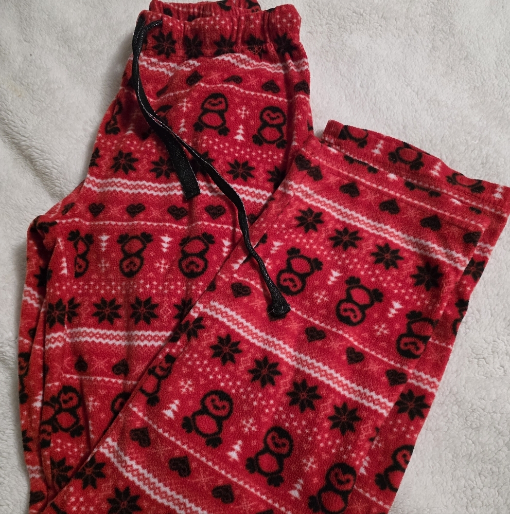 Cozy Red and Black Kids Pajamas